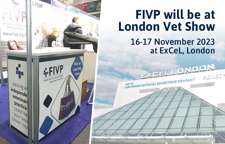 FIVP to attend London Vet Show – 16-17 November