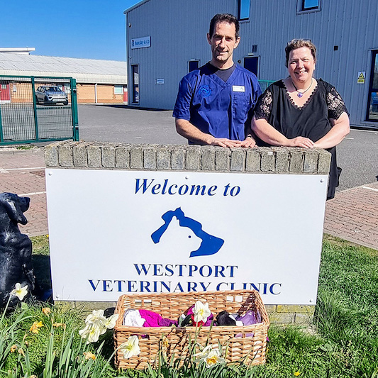 Westport Vets becomes first UK vets to take part in The Bassinet Project